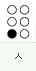 ㅅ: dot 3