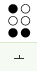 ㅗ: dots 1 3 6