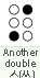 another double ㅅ: dots 3 4